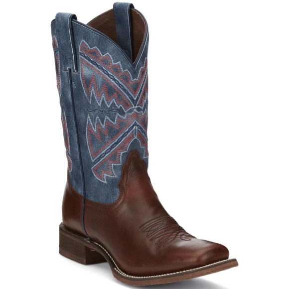 NEW ARRIVALS NOCONA WOMEN'S HERO NAIDA BLUE SQUARE TOE WESTERN BOOTS NL5417-Blue NEW ARRIVALS NOCONA WOMEN'S HERO NAIDA BLUE SQUARE TOE WESTERN BOOTS NL5417-Blue