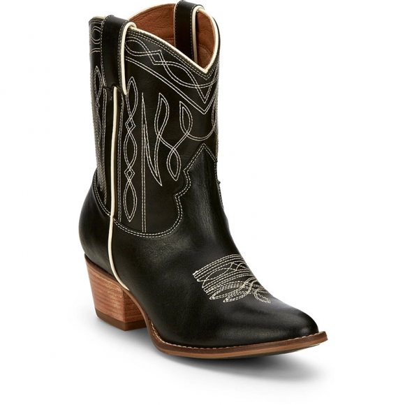 NEW ARRIVALS NOCONA WOMEN'S EVA ONYX BLACK WESTERN BOOTIES ME1926-Black NEW ARRIVALS NOCONA WOMEN'S EVA ONYX BLACK WESTERN BOOTIES ME1926-Black
