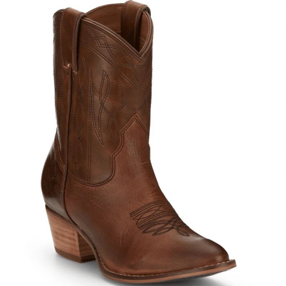 NEW ARRIVALS NOCONA WOMEN'S EVA HONEY BROWN ROUND TOE BOOTIES ME1925-Brown NEW ARRIVALS NOCONA WOMEN'S EVA HONEY BROWN ROUND TOE BOOTIES ME1925-Brown