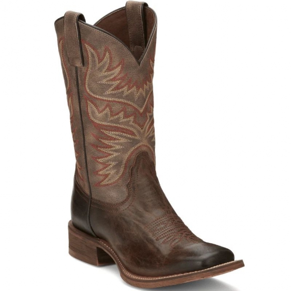 NEW ARRIVALS NOCONA WOMEN'S SIERRA ANTIQUED BROWN SQUARE TOE WESTERN BOOTS HR4501-Antiqued Brown NEW ARRIVALS NOCONA WOMEN'S SIERRA ANTIQUED BROWN SQUARE TOE WESTERN BOOTS HR4501-Antiqued Brown