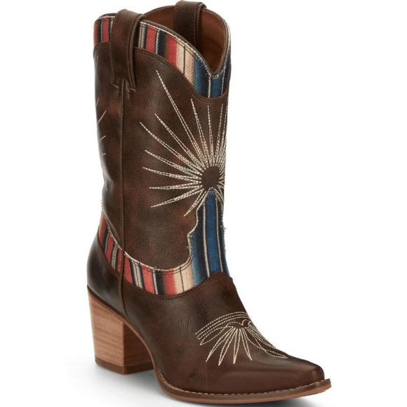 NEW ARRIVALS NOCONA WOMEN'S CONCHITA BROWN SERAPE WESTERN BOOTS ME1924-Brown NEW ARRIVALS NOCONA WOMEN'S CONCHITA BROWN SERAPE WESTERN BOOTS ME1924-Brown