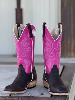 Olathe Europe Free Delivery Chocolate Boar Boots - Chocolate/Pink