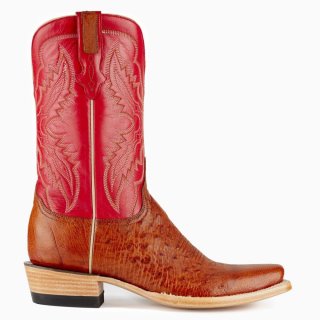 Resistol | Cognac Mad Dog Smooth Quill Ostrich - Cutter | New Arrivals