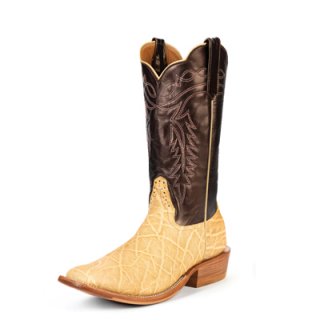 STYLISH OUTLET RIOS BOOTS 13" PUMA LUSTER KIDSKIN & UMBER BRUCHIATO ELEPHANT R9032
