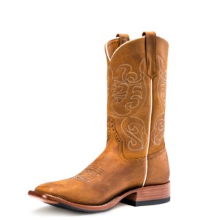 STYLISH OUTLET RIOS BOOTS 11" RUST BURNISHED CRAZYHORSE R9002