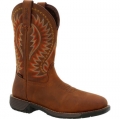 Rocky | Rugged Trail Steel Toe Waterproof Western Boot - Brown