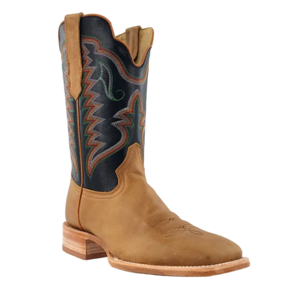 R Watson Quick Ship Men's Cowhide Wide Square 11"- DUNE TAN