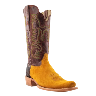 R Watson Quick Ship Men's Deer Narrow Square 13"- GOLDEN