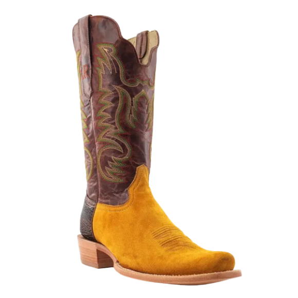 R Watson Quick Ship Men's Deer Narrow Square 13"- GOLDEN