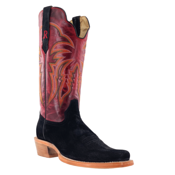 R Watson Quick Ship Women's Boar Narrow Square 13"- BLACK