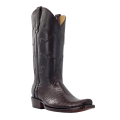 R Watson Quick Ship Men's Nile Crocodile Narrow Square 13"- CHOCOLATE