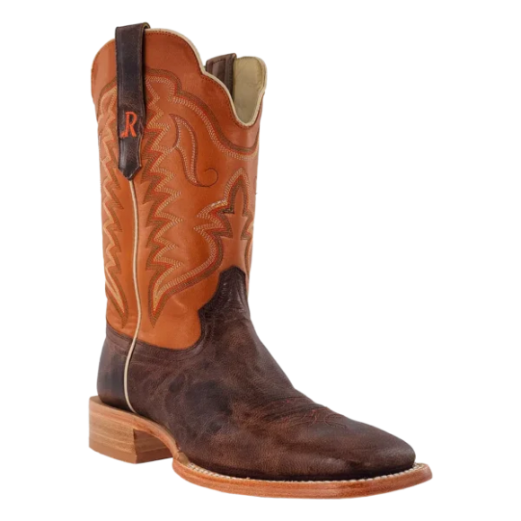 R Watson Quick Ship Men's Goat Wide Square 11"- LOCO DISTRESSED