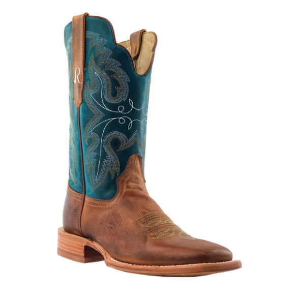 R Watson Quick Ship Women's Cowhide Wide Square 11"- HONEY