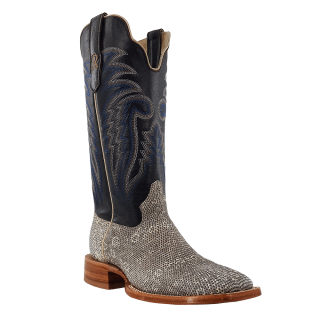 R Watson Quick Ship Men's Ringtail Lizard Wide Square 13"- NATURAL
