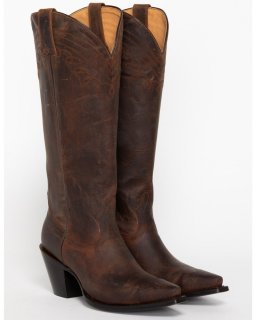 New Arrivals Shyanne Women's Charlene Tall Western Boots - Snip Toe | Brown New Arrivals Shyanne Women's Charlene Tall Western Boots - Snip Toe | Brown