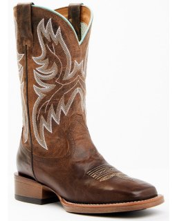 New Arrivals Shyanne Stryde Women's Western Performance Boots - Square Toe | Brown New Arrivals Shyanne Stryde Women's Western Performance Boots - Square Toe | Brown