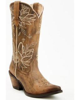 New Arrivals Shyanne Women's Toba Western Boots - Snip Toe | Brown