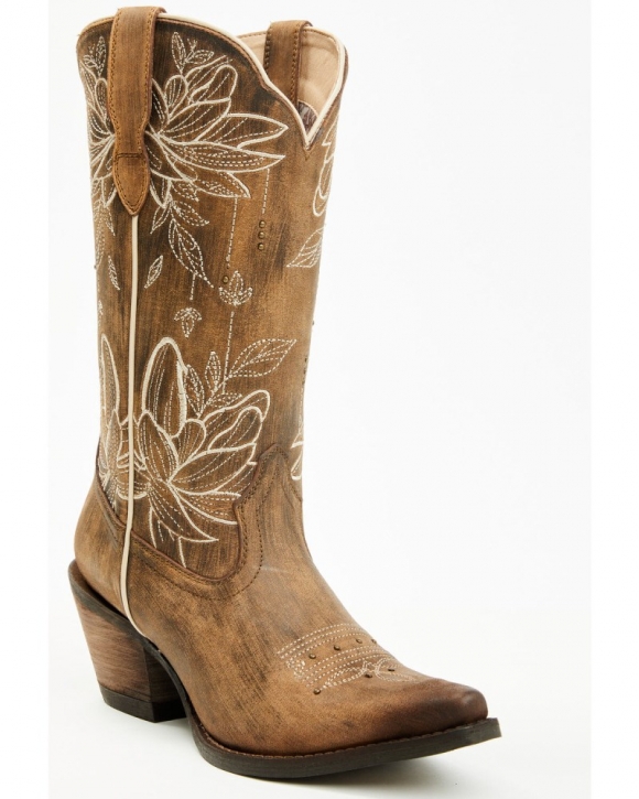 New Arrivals Shyanne Women's Toba Western Boots - Snip Toe | Brown