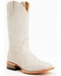 New Arrivals Shyanne Women's Lasy Western Boots - Broad Square Toe | White