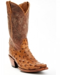 New Arrivals Shyanne Women's Daisie Exotic Full Quill Ostrich Western Boots - Snip Toe | Tan New Arrivals Shyanne Women's Daisie Exotic Full Quill Ostrich Western Boots - Snip Toe | Tan