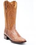 New Arrivals Shyanne Women's Geneva Exotic Snake Skin Western Boots - Square Toe | Tan