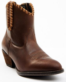 New Arrivals Shyanne Women's Sawyer Dolly Terra Western Fashion Booties - Round Toe | Cognac New Arrivals Shyanne Women's Sawyer Dolly Terra Western Fashion Booties - Round Toe | Cognac