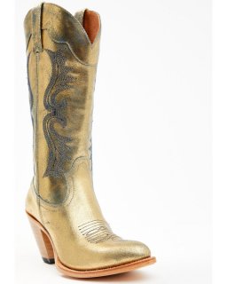 New Arrivals Shyanne Women's Sass Western Boots - Round Toe | Gold