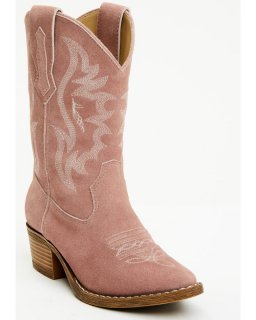 New Arrivals Shyanne Girls' Sweetheart Western Boots - Round Toe | Pink
