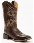 New Arrivals Shyanne Soltice Women's Flynn Western Boots - Square Toe | Brown