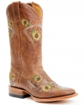 New Arrivals Shyanne Women's Josie Western Boots - Broad Square Toe | Brown