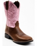 New Arrivals Shyanne Girls' Miss Molly Western Boots - Broad Square Toe | Pink New Arrivals Shyanne Girls' Miss Molly Western Boots - Broad Square Toe | Pink