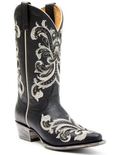 New Arrivals Shyanne Women's Sloan Western Boots - Square Toe | Black