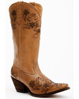 New Arrivals Shyanne Women's Dahlia Western Boots - Snip Toe | Tan