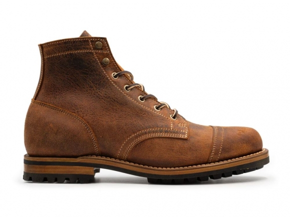New Arrivals Truman Men's Cognac Teton Stag | Cap Toe
