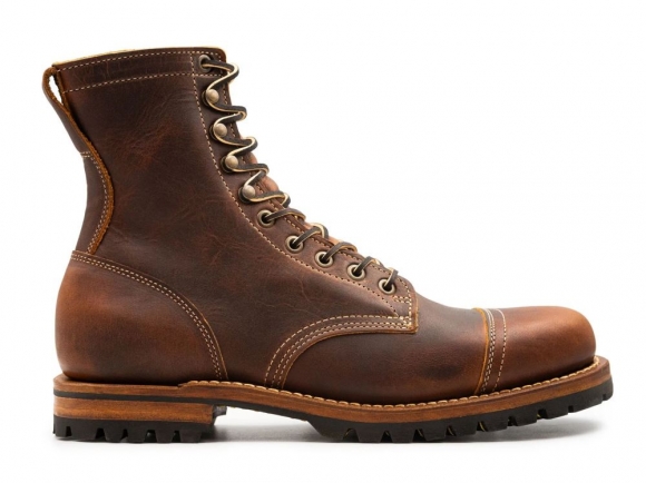 New Arrivals Truman Men's Tobacco Snakebite | Cap Toe Upland