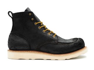 New Arrivals Truman Men's Black Oiled Rough Out | Moc Toe