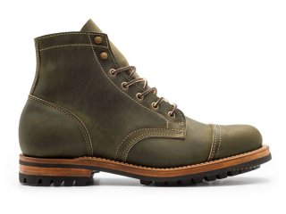 New Arrivals Truman Men's Dark Olive Predator | Cap Toe