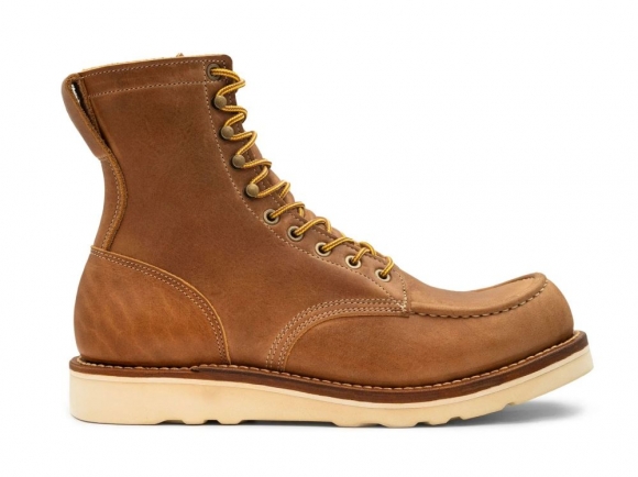 New Arrivals Truman Men's British Tan Grizzly | Moc Toe Upland