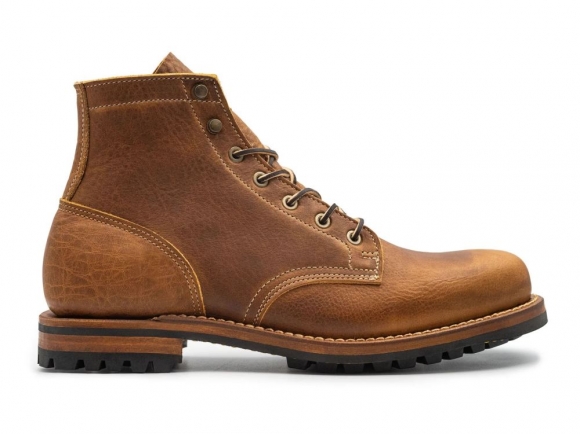 New Arrivals Truman Men's British Tan Grizzly | Plain Toe