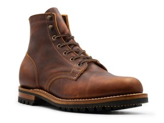 New Arrivals Truman Men's Tobacco Snakebite | Plain Toe