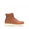 WOLVERINE | LATEST MEN'S MOC-TOE STEEL-TOE EH 6" WORK BOOT-Tan