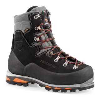 ZAMBERLAN | 5011 LOGGER PRO GTX RR S3 Men's ISO Certified Mountain Logging & Lineman Boots-Black | Special Offer
