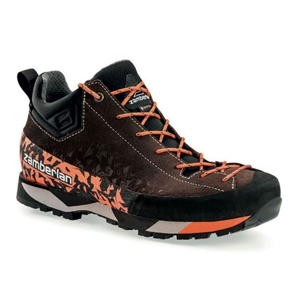 ZAMBERLAN | 215 SALATHE GTX RR-Men's Hiking Shoes-Brown/Orange | Special Offer