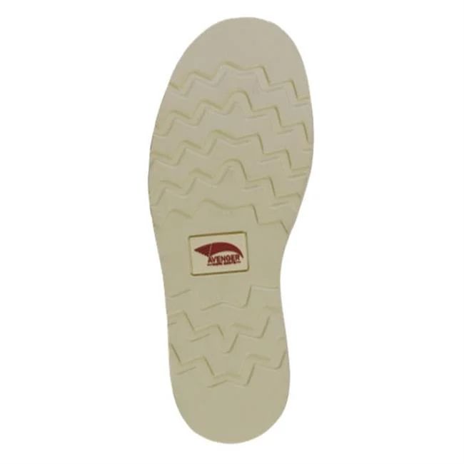 Avenger Free Shipping Men's Wedge Chelsea Leather Waterproof Boots-Brown