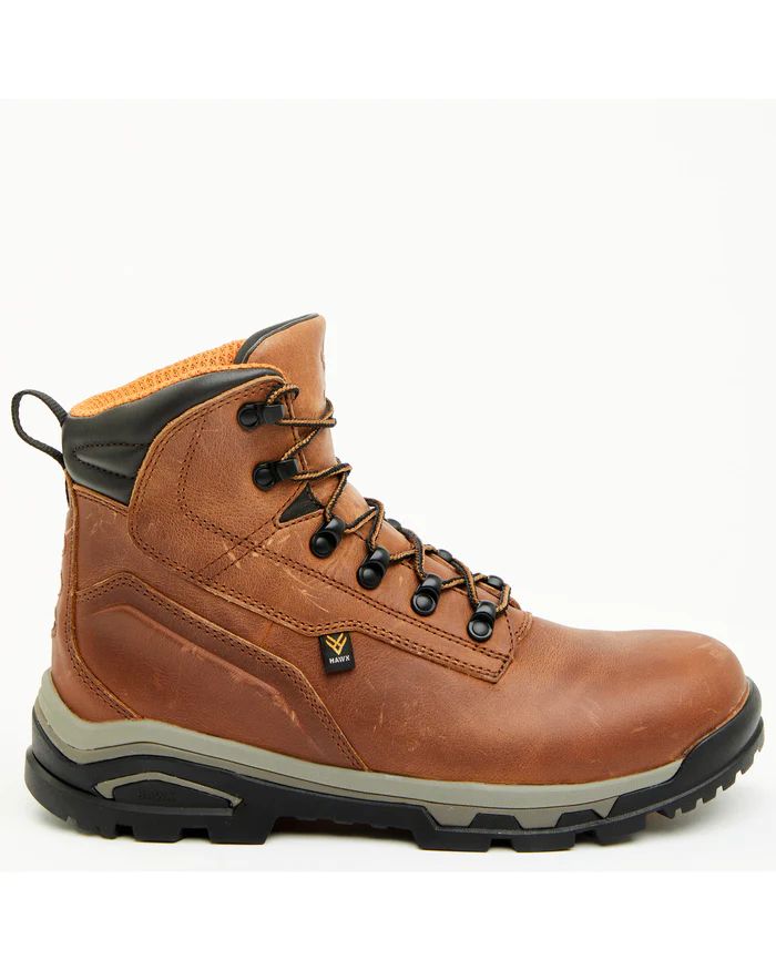 Discount Hawx Men's Enforcer Pro Work Boots - Soft Toe | Brown