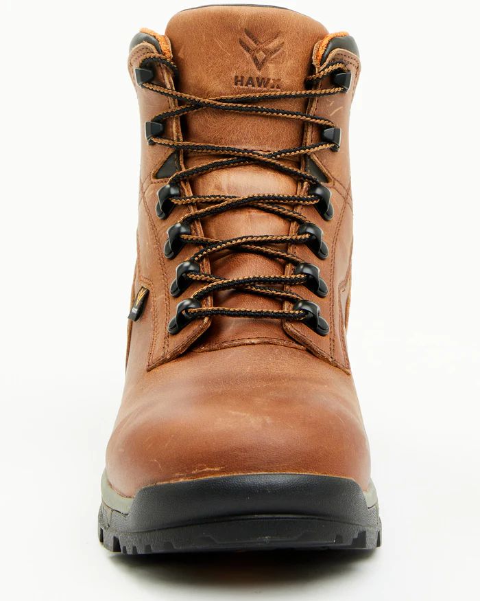 Discount Hawx Men's Enforcer Pro Work Boots - Soft Toe | Brown