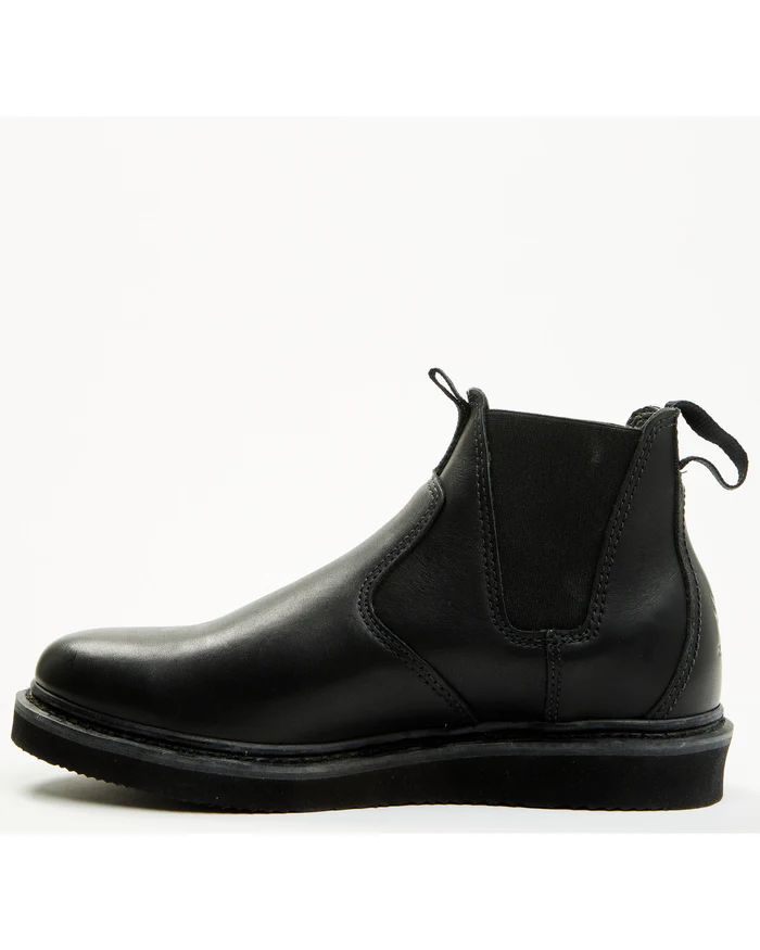 Discount Hawx Men's Pull-On Chelsea Work Boots - Soft Toe | Black