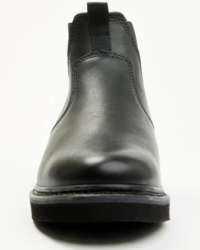 Discount Hawx Men's Pull-On Chelsea Work Boots - Soft Toe | Black