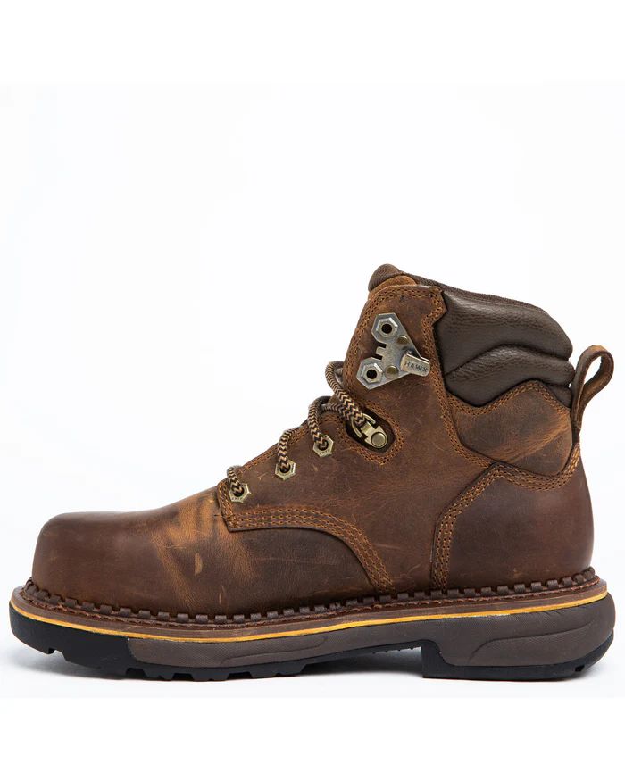 Discount Hawx Men's Crew Chief Work Boots - Composite Toe | Dark Brown