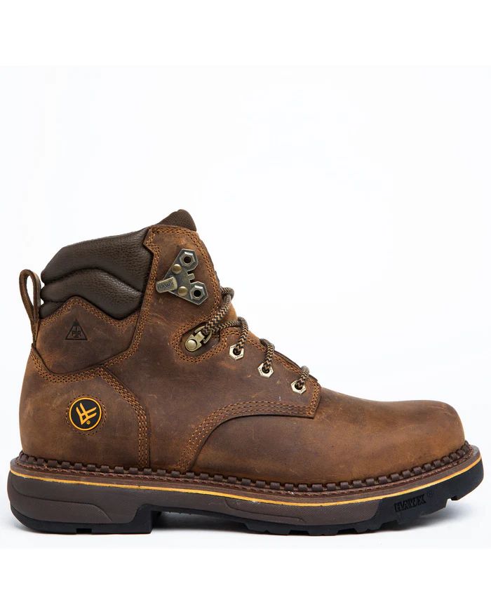 Discount Hawx Men's Crew Chief Work Boots - Soft Toe | Dark Brown